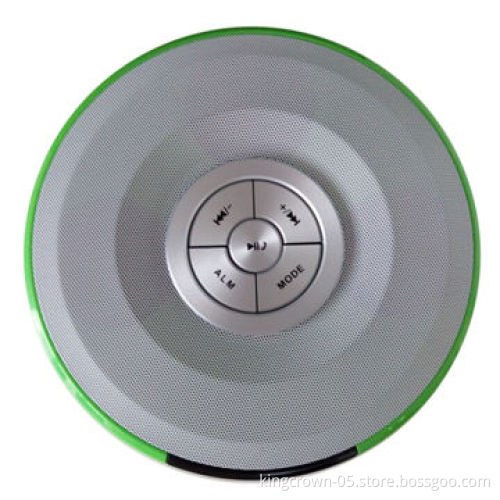 Stereo Bluetooth speaker with alarm, support TF/USB/AUX, free calling function